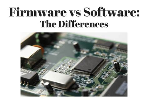 Is Firmware the Same as Software: A Detailed Exploration